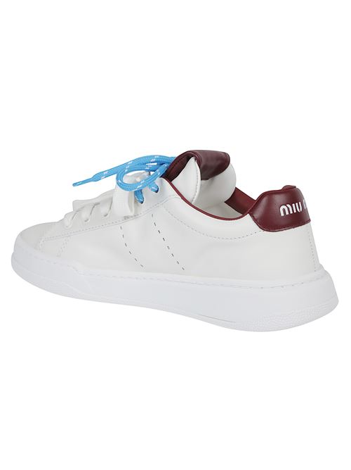 Sneaker in pelle MIU MIU | 5E387E3L48F0C65